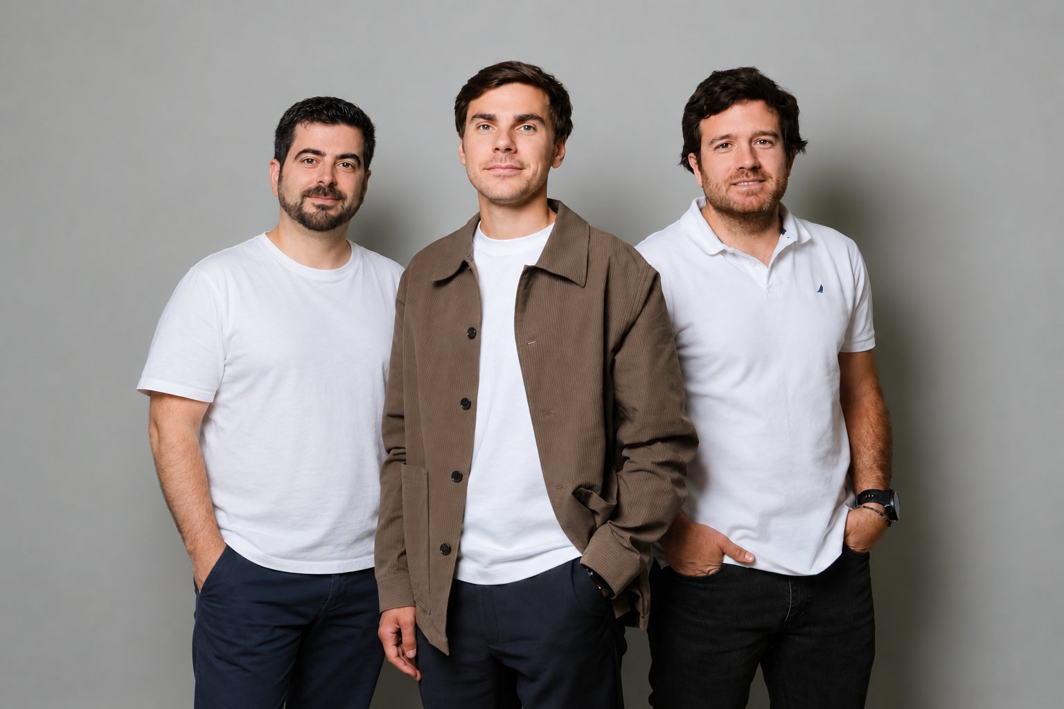 Sergi Bastardas, Antonio Melé and Nacho Travesí, Orbio AI's founders